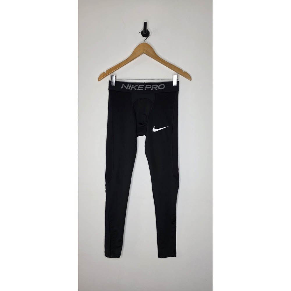 Nike Pro Compression Athletic Leggings Men's‎ Size Small Black